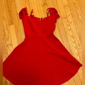 Red Short Dress